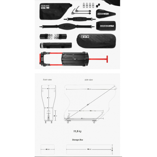 SCICON AEROCOMFORT 3.0 TSA 旅行裝車袋 三鐵車專用
